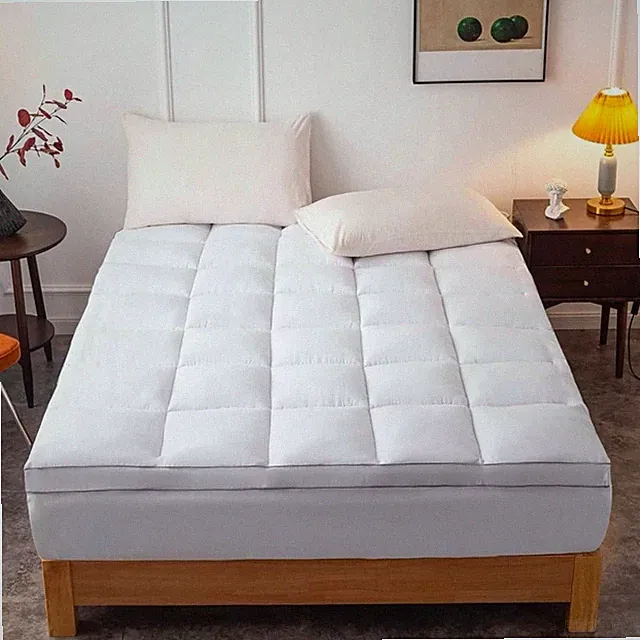 DROVAN Mattress Pad Full Size - Extra Thick Mattress Cover - Pillow Top Deep...