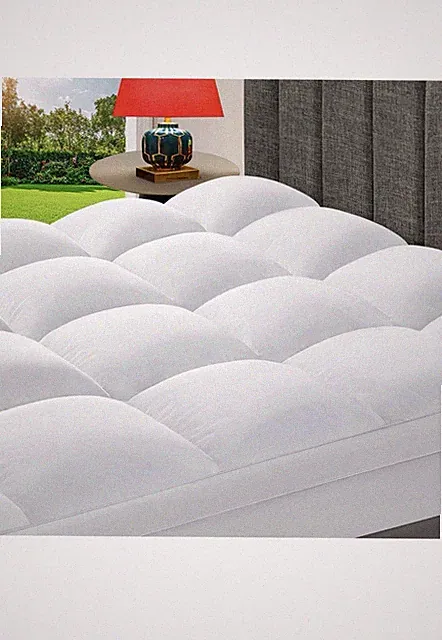 Full Mattress Topper, Extra Thick Pillow Top Mattress Pad for Back Pain , Coo...